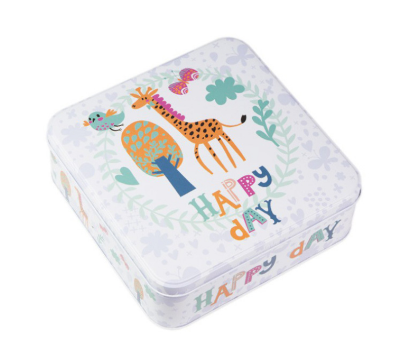 Waterproof Recyclable 0.35mm Thickness Gift Tin Cans