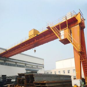 BMG Type Single Speed Double Girder Gantry Crane For Factory Yard