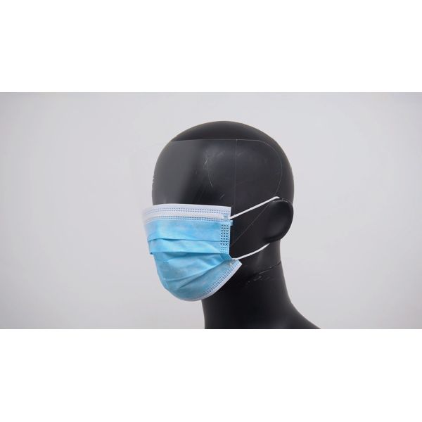 Buy Disposable Personal Non Woven Disposable Face shield Wholesale 3 Layers Disposable Face mask at wholesale prices