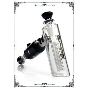 Freezable Coil Hammer Bubblers Glass Bong Smoking Water Pipe 6 Tree Arms Perc