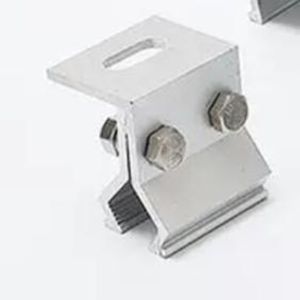 China Silver Aluminum Photovoltaic Solar Panel Fixture For Extreme Weather Resistance on sale