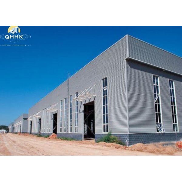 Buy Angle Steel Structure Warehouse Galvanized Surface With Stainless Steel Gutter at wholesale prices