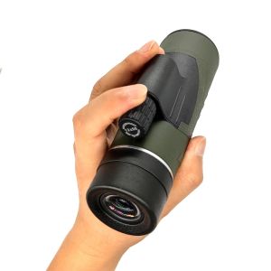 HD 12x50 High Power Monocular Telescope With Smartphone For Bird Watching
