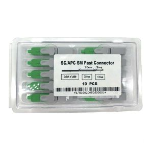 OM1 OM3 FTTH Fast Connector , Field Termination Sc Apc Quick Connector