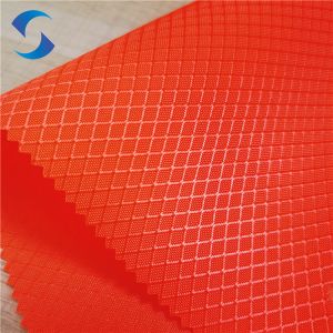 148gsm Diamond Honeycomb Pattern Outdoor 100 Polyester Oxford Fabric For Bag