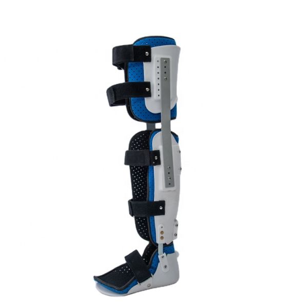High Quality Plastic Comfortable Medical Knee Ankle Foot Orthosis Brace With Hinge Orthopedic Knee Brace