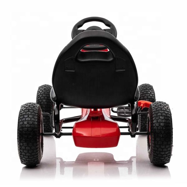 Ride On Toy Adjustable Seat Handbrake 4-Wheel Pedal Go-Karts for Children's Amusement