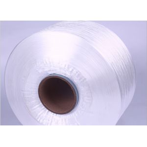 White 300D polypropylene yarn for knitting / Weaving / Webing , Abrasion