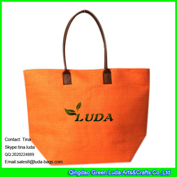 Buy LUDA new paper straw beach bag foldable straw handbags at wholesale prices