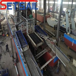 ISO . CE Certified Mining Gold Diamond Dredger for River Mining Machinery