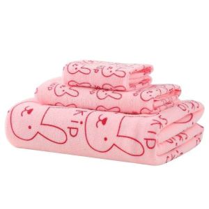 Directly Sells Microfiber 3 Pieces Towel Set Custom Bath Towel Gift Set All