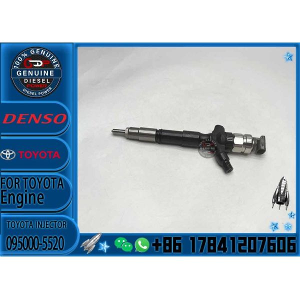 diesel fuel injector 095000-5520 095000-6190 095000-7380 095000-7390 095000-8740 23670-0L010 For TOYOTA