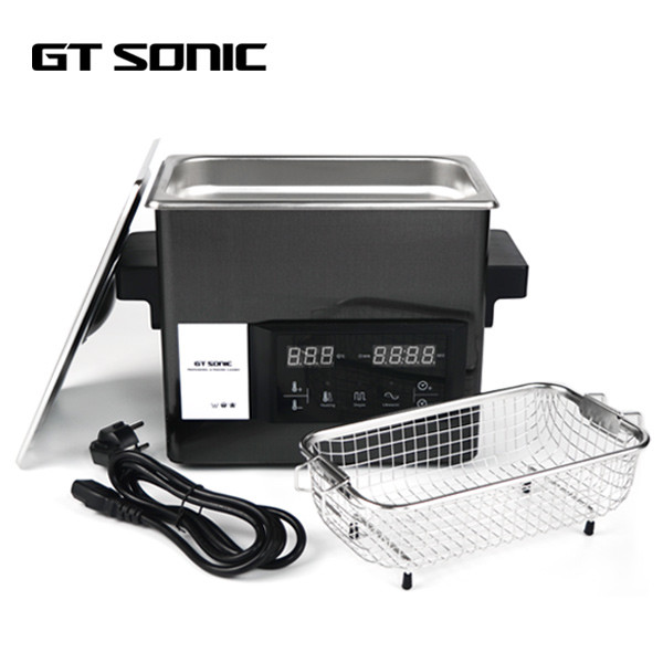 Digital Desktop Ultrasonic Cleaner Black Color With Smart Touch Panel