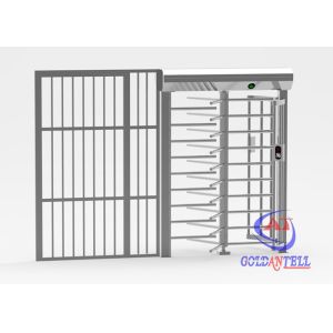 RFID / 2D Readers Full Body Turnstile Stainless Steel 1.1mts Wide Magnetic Lock