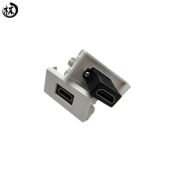 Buy High definition HDTV straight peen  module socket faceplate accessories at wholesale prices