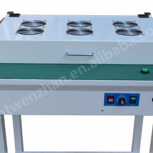 AC220V 1200mm/Min PCB Inspection Conveyor With Cooling Fan