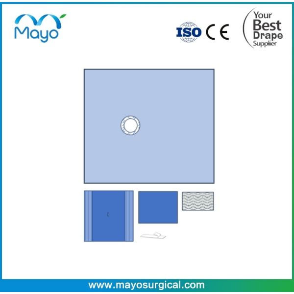 Buy Surgical ENT Pack Otorhinolaryngology Drape Pack With Incision Film at wholesale prices