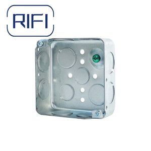 Metal Electrical Junction Box And Cover For Switch Box 1 1/2" Or 1 7/8" Or 2 1/8