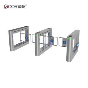 Wheelchair Use Turnstile Entrance Gates , Swing Turnstile Gate Dc Blushless