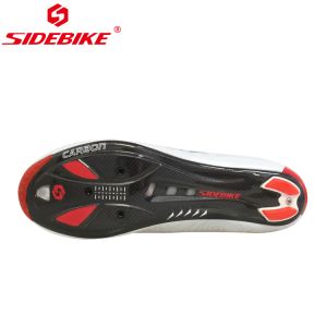 Athletic Speed Breathable Cycling Shoes , Road Riding Shoes Good Shock