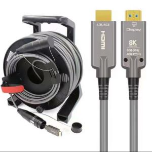 Quality HDMI2.1 HD Armored Optical Fiber Cable for sale