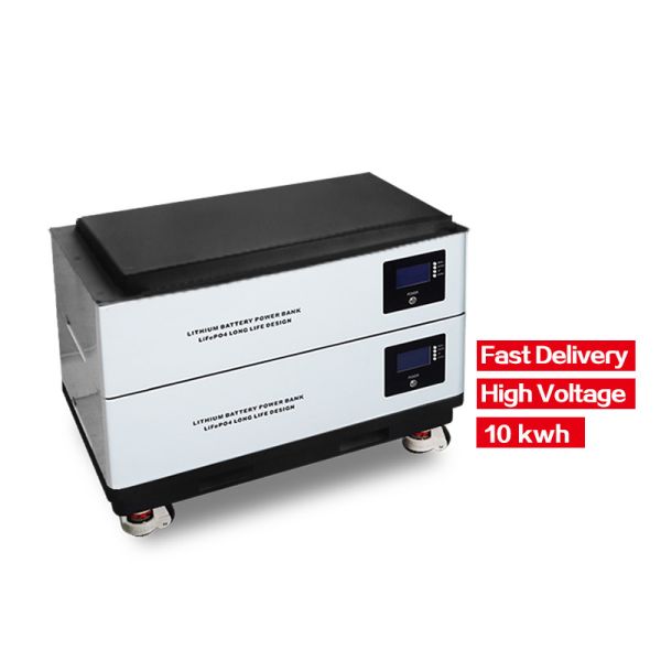 Lithium Ion Batteries Stackable 10kwh 20kwh Rechargeable Solar LiFePO4 Battery