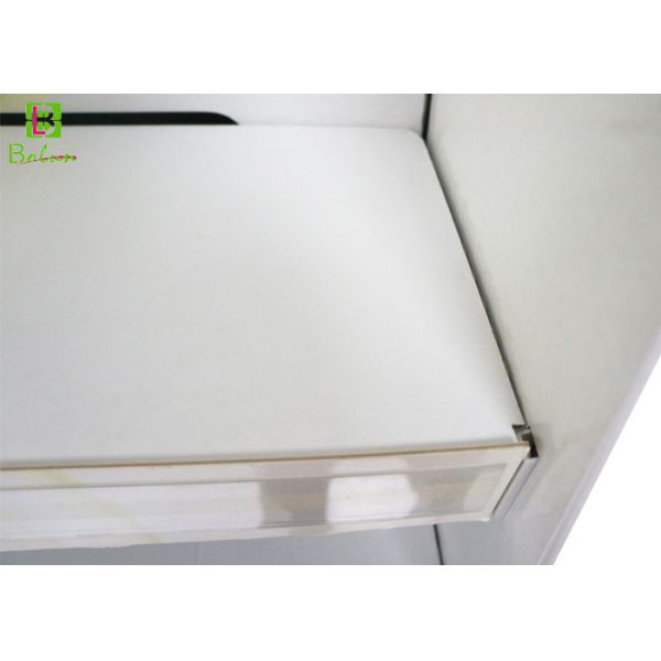 Countertop Floor Cardboard POS Display 6 Tiers 14 Hooks For Hanging