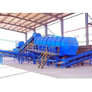 Garbage Recycling Machine Waste Trommel Screen Municipal Solid Waste Recycling