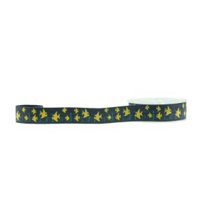 Girls Printed Elastic Ribbon Polyester / Spandex Material Fish Printing