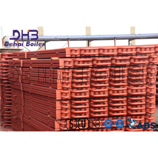 SS400 Boiler Fin Tube , Cooling Fins For Pipe Pressurized Convert Water Steam