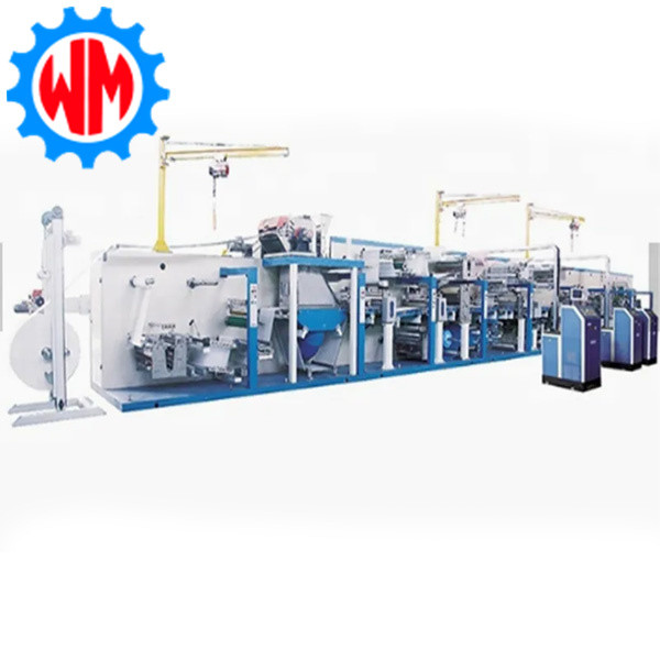 Customizable Baby Diaper Production Line With Multi Layer Material Composite