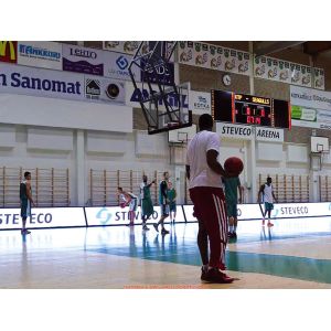 P10mm Stadium Sports Perimeter LED Display LED Digital Advertising Billboard