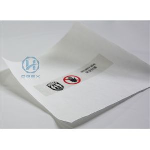 High Residue Void Open Security Seal Label Tamper Evident Label For Document