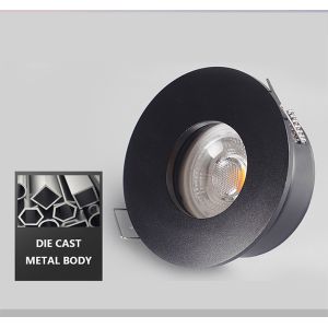 Recessed LED Waterproof IP65 Downlight For Bathroom Kitchen