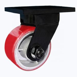 ISO/SGS/ROSH Certified Industrial Wheel Casters for Smooth and Quiet Movement Grip Ring Stem Mounting Type