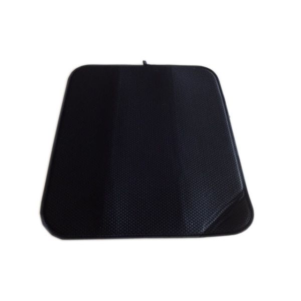 Buy Washable Reusable Dish Dry Mat with Super Absorption Black at wholesale prices
