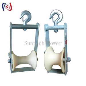 5KN Aerial Cable Stringing Block for Transmission Lines