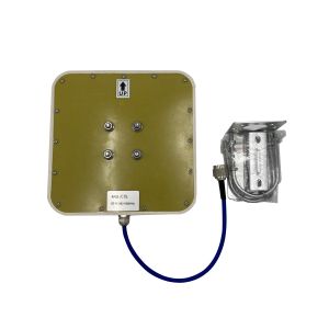 Flat RFID Outdoor Panel Antenna 902-928 MHz 7dBi With MSYV50-3 Cable186x186x28