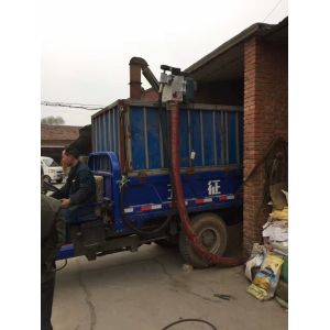 Portable high efficiency car carrying pipeline screw conveyor