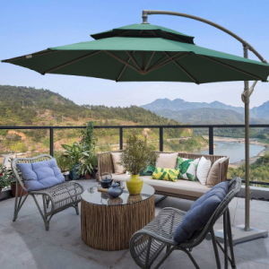 China Aluminum Frame Roman Umbrellas Outdoor Garden Roman Parasol on sale