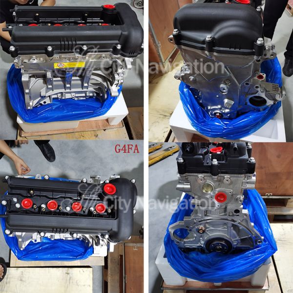 1.2L/1.25L/1.4L Torque Hyundai Car Compatible Gamma Series Long Block Engine Assembly