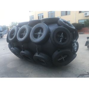 D1350×L3000 80kPa Marine Inflatable Fender 50kPa Ship Pneumatic Fender