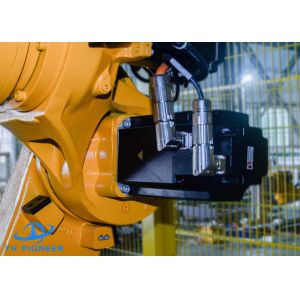 Steel Frame Automatic Palletizing Systems Robotic Palletizer Heavy Duty 180kg