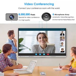 Classroom Education Software Interactive Whiteboard Monitor Dual System