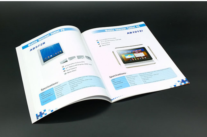 800G 1000G Instruction Booklet Printing Spiral Bound Planner Printing