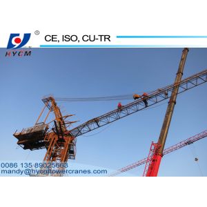 QTD2520 Construction Luffing Jib Tower Crane 6tonsTower Crane Lifting Capacity