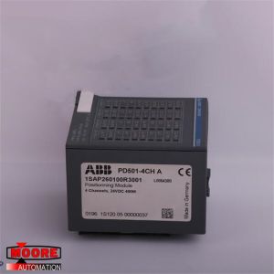 PD501 1SAP260100R3001 ABB PD501-4CH Analog I/O Module