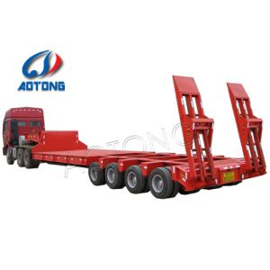 Air / Mechanical Suspension Steel Dropdeck Low Bed Semi Trailers