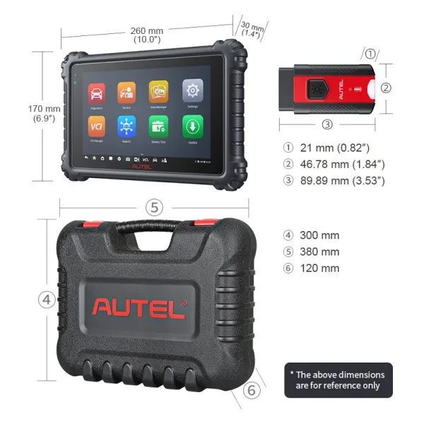 Autel MK906PRO Car Diagnostic Tool Bi-Directional Scanner CAN FD DOIP Support Upgraded MK906BT MS906BT
