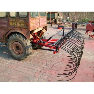 Double entry lawn mower,